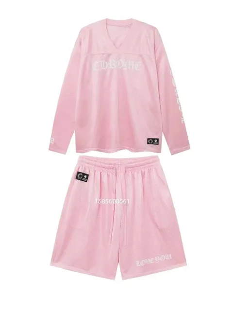 Chrome Hearts Mesh Jersey Set Love You
