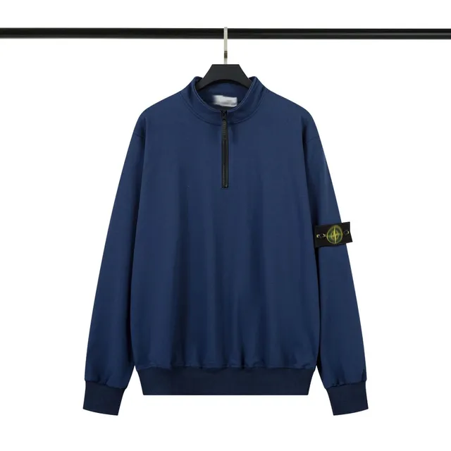 Stone Island Half-Zip Sweatshirt Navy