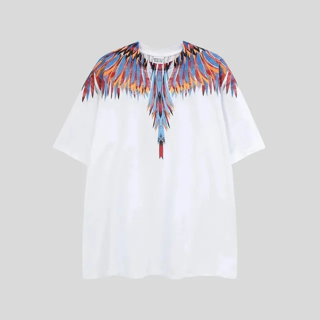 Marcelo Burlon Wings T-Shirt Multicolor Wings Print
