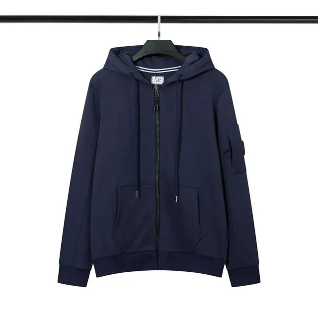 C.P. Company Zip-Up Hoodie Goggle Pocket