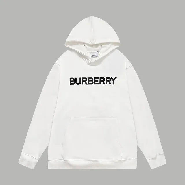 Burberry Logo Hoodie Black Logo