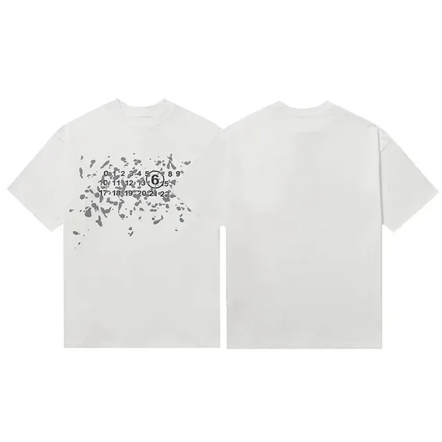 Maison Margiela T-Shirt Number 6 Print
