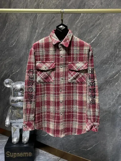Chrome Hearts Plaid Shirt