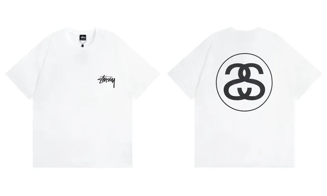 Stüssy T-Shirt Double Logo
