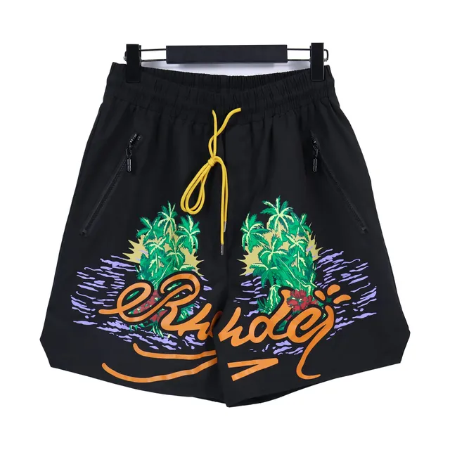 ERL Printed Shorts Palm Tree Graphic