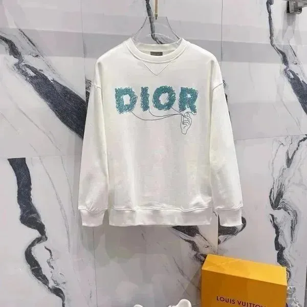 Crewneck Sweatshirt DIOR Logo Embroidered