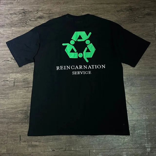 Vetements Reincarnation Service Tee Recycling Logo