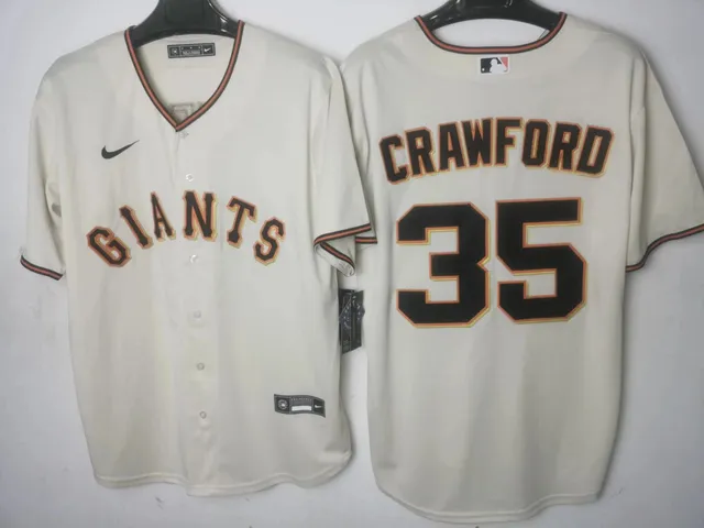 Nike San Francisco Giants Home Jersey Crawford #35