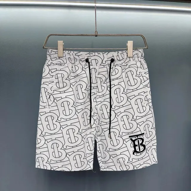 Burberry Monogram Print Shorts All-Over Logo