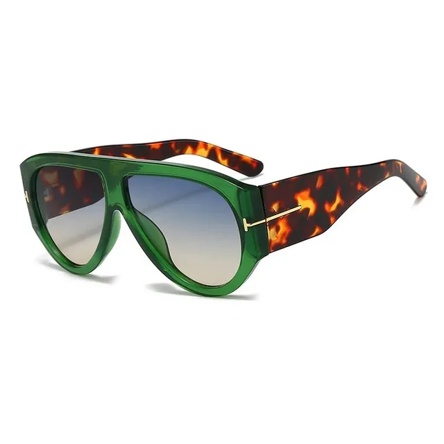 Tom Ford Aviator Sunglasses Tortoiseshell Temples
