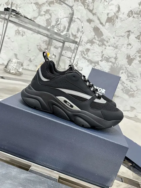 Dior B22 Black Silver