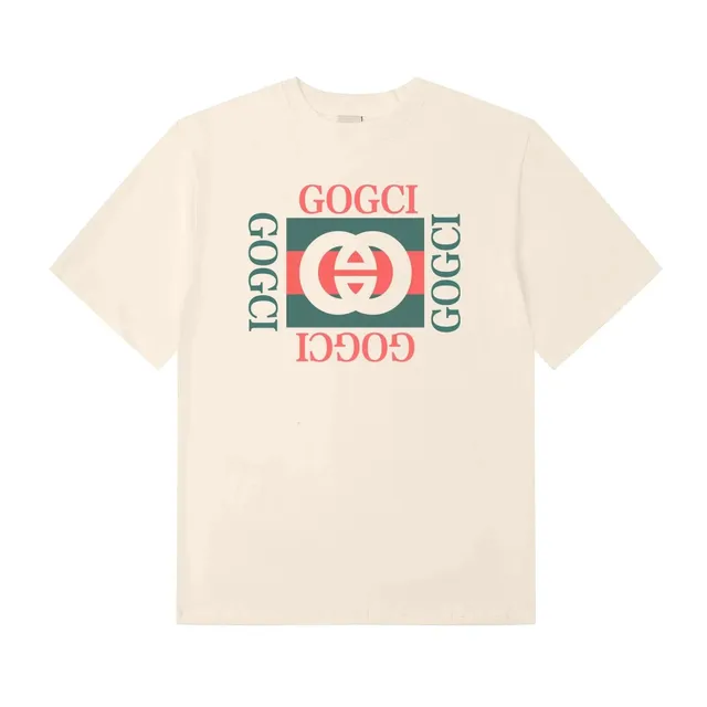 Gucci Graphic T-Shirt GG Logo Print