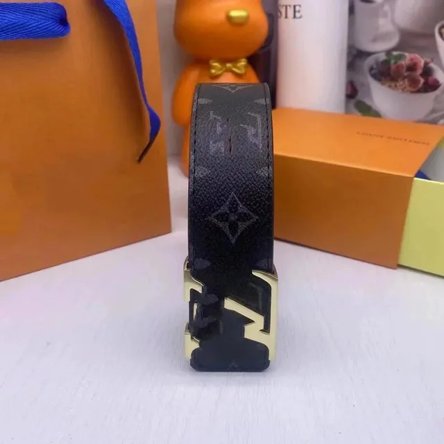 Louis Vuitton LV Initiales Belt Monogram Eclipse