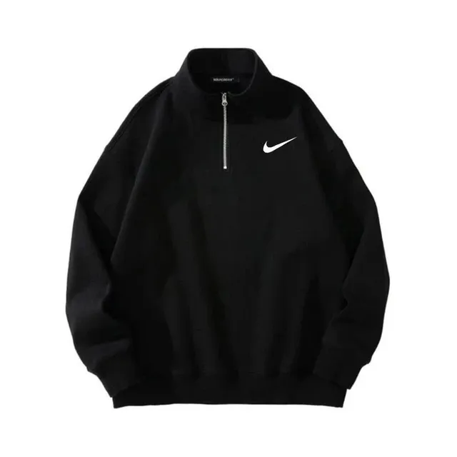 Nike Quarter-Zip Pullover Swoosh Logo