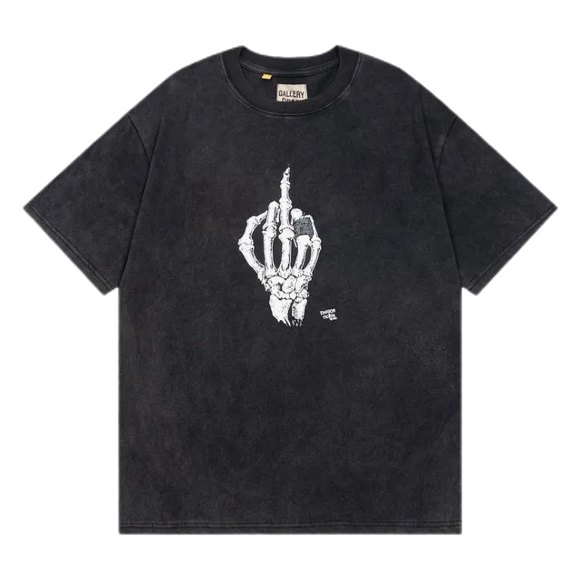 Gallery Dept. Skeleton Hand Tee Acid Wash