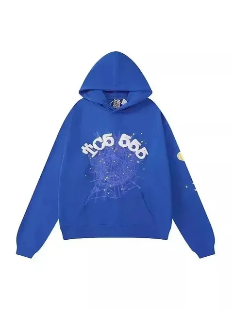 Broken Planet Hoodie Spiderweb Graphic