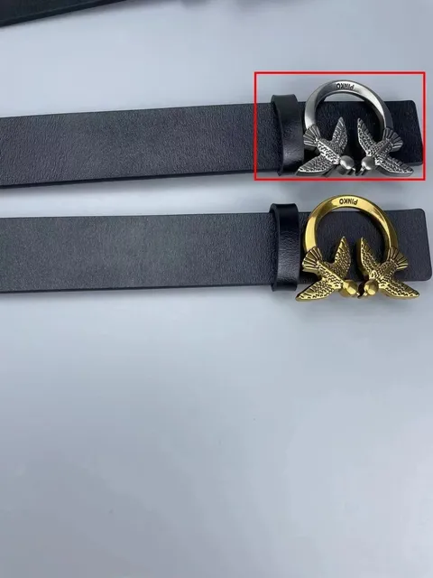 Ferragamo Love Birds Belt Dual Bird Buckle