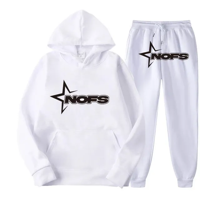Corteiz Hoodie and Joggers Set Star Logo