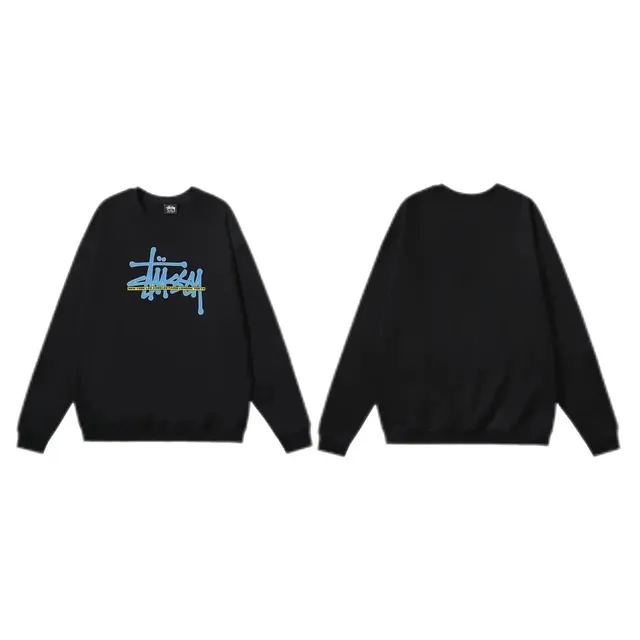 Stüssy Crewneck Sweatshirt Blue Logo