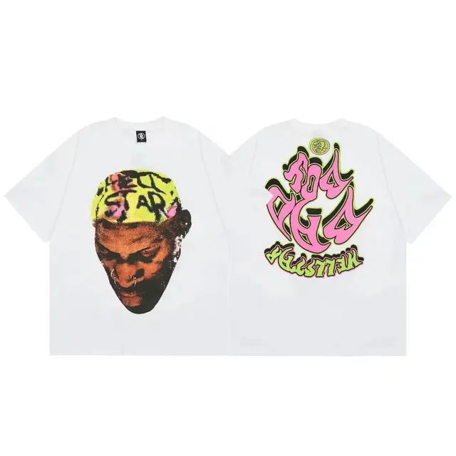 Corteiz Graphic Tee Star Face Print
