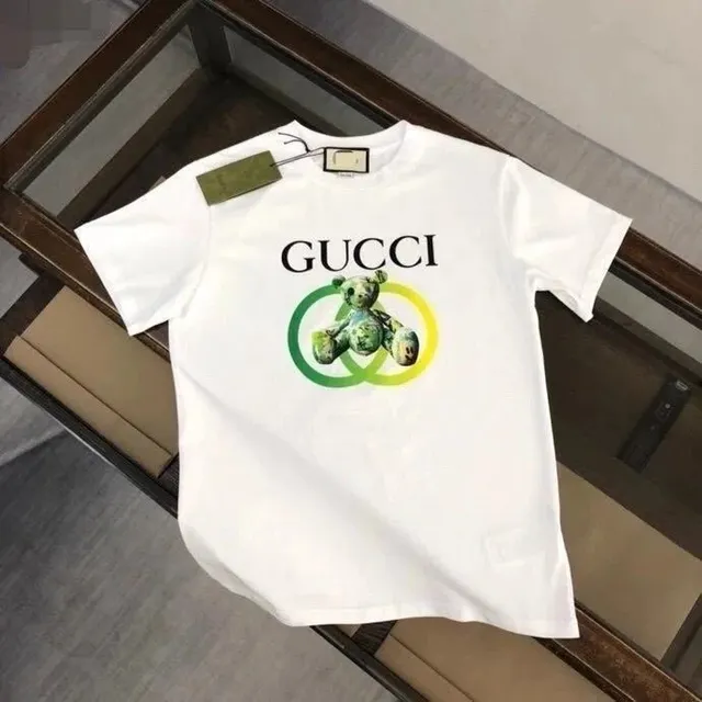 Gucci T-Shirt Bear Logo Print