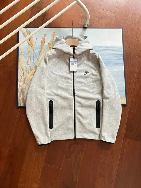Nike Tech Fleece Hoodie Heather Grey