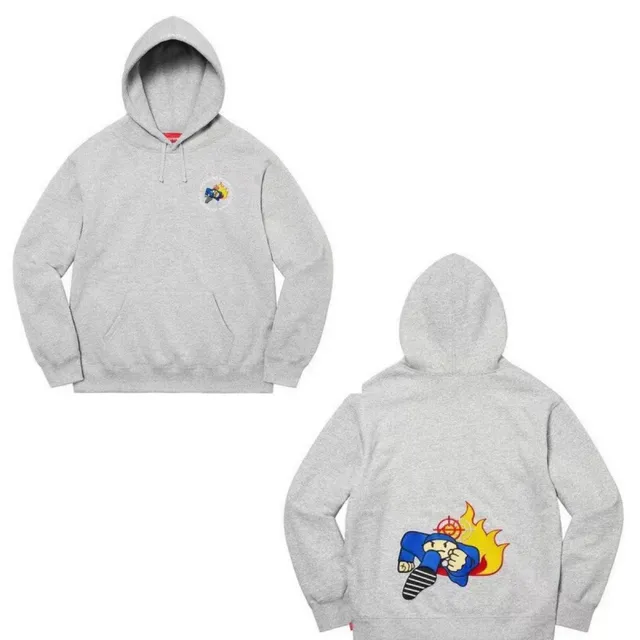 E552Supreme22FWDuckDownRecorded Hooded Grey