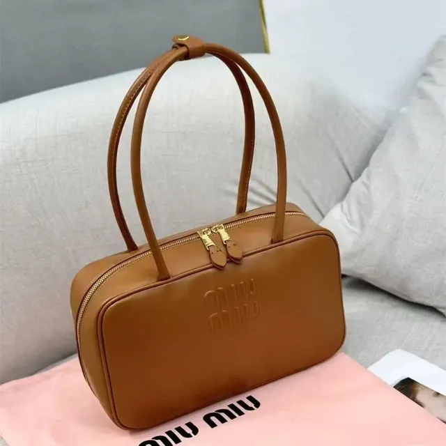 Miu Miu Top-Handle Bag Embossed Logo