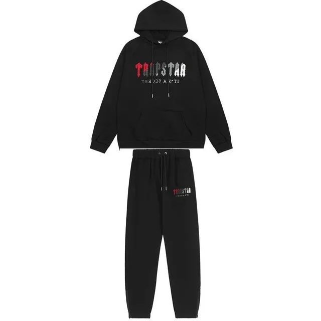 Corteiz Hoodie and Joggers Set TRAPSTAR Logo
