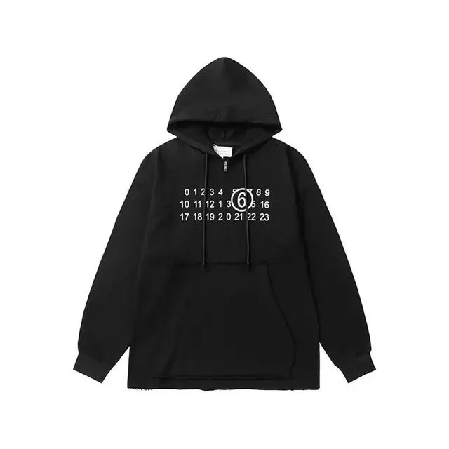 Maison Margiela hoodies sweatshirts Numbers Print