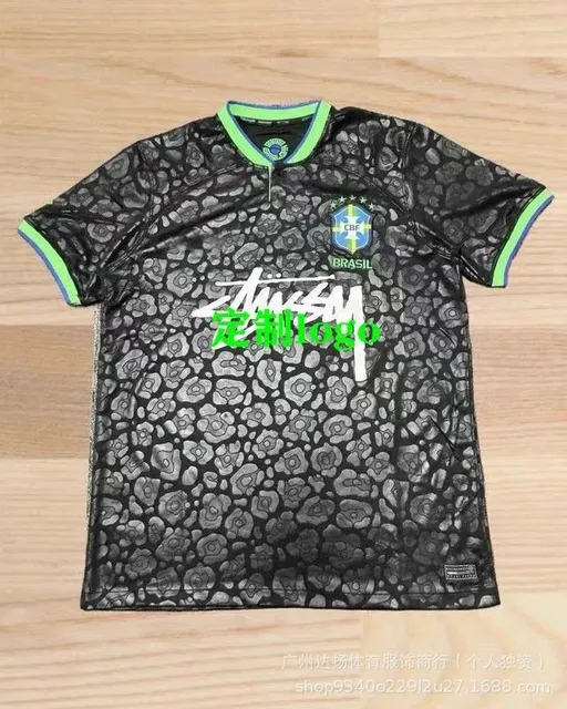 Stüssy Brazil National Team Jersey Floral Print