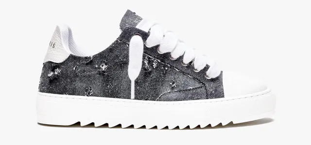 Numeris Atelier Speed Trainer Distressed Denim