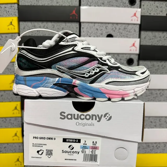 Saucony Pro Grid Omni 9 Black/Brown