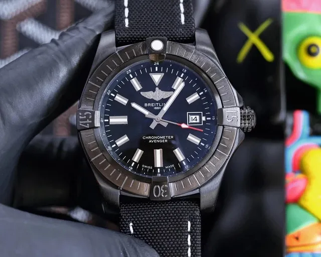Breitling Chronometer Avenger Black Dial