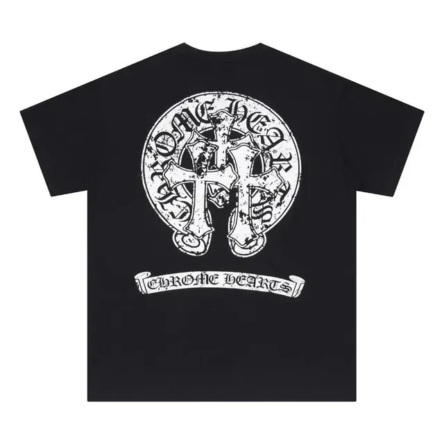Chrome Hearts Graphic Tee Cross Logo