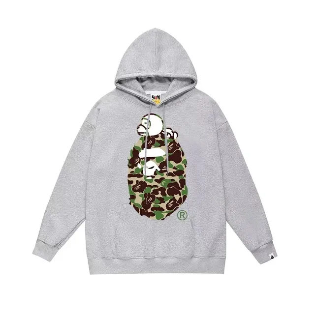 BAPE Shark Hoodie Camo Ape Head
