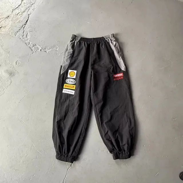 Supreme Track Pants Racing Patch