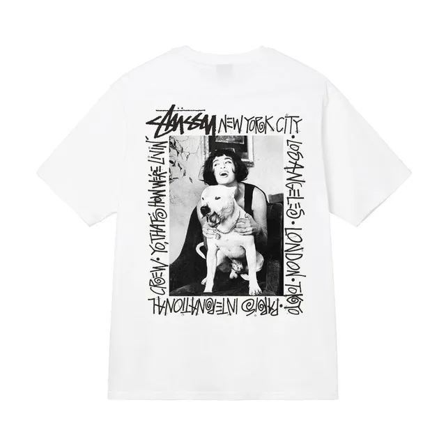 Stüssy Graphic Tee International Dog Print