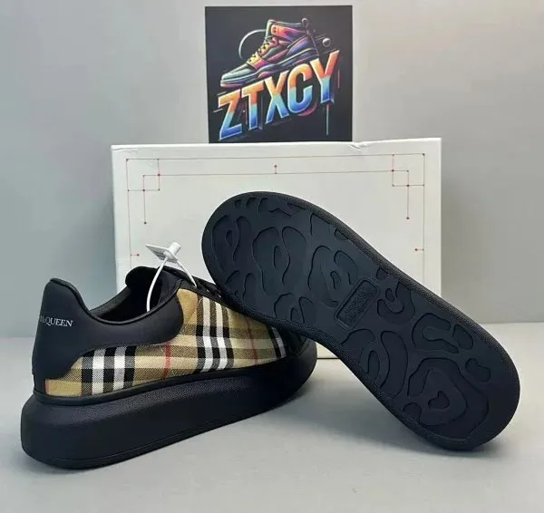 Alexander McQueen Oversized Sneaker Checkered