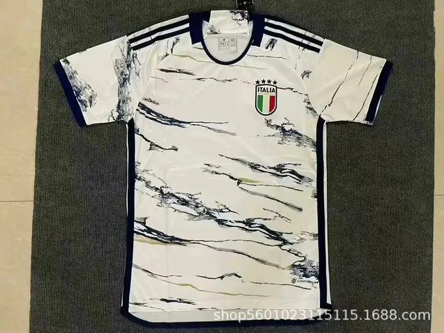 Adidas × Italy National Team Italy Away Jersey Marble Print