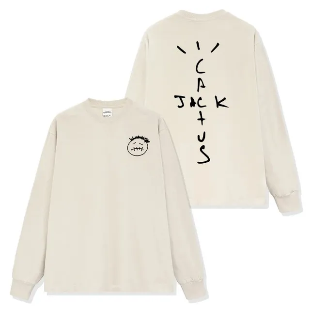Travis Scott Long Sleeve Tee Cactus Jack Logo