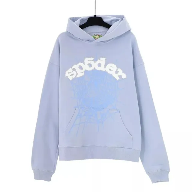 Sp5der Hoodie Spider Web Graphic