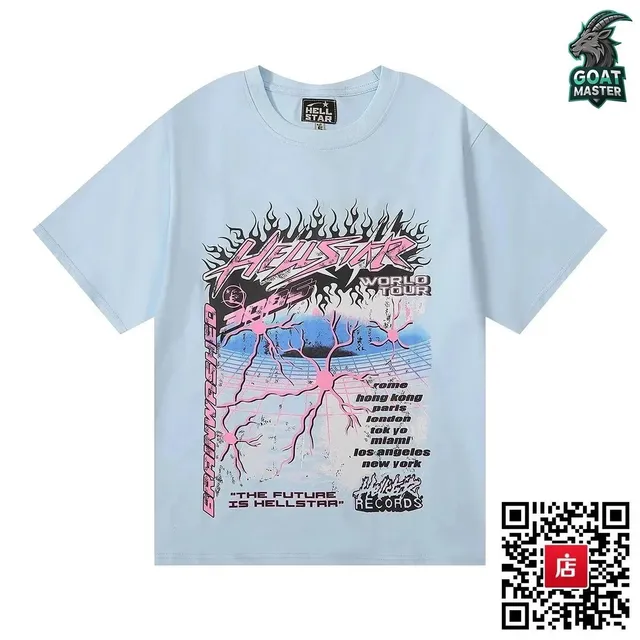 Hellstar World Tour Tee Brainwashed Graphic