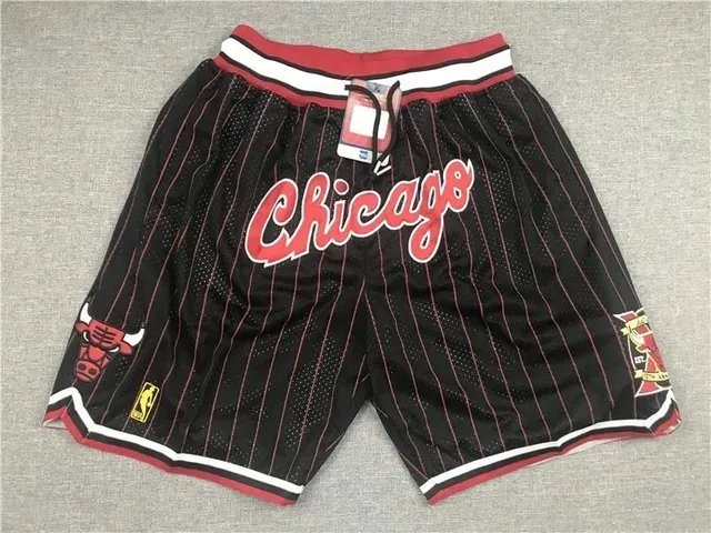 NBA Chicago Bulls Mesh Shorts Pinstripe