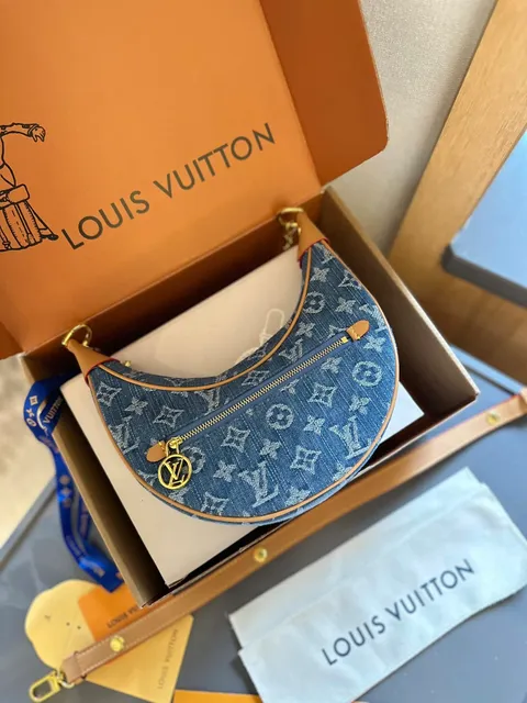 Louis Vuitton On The Go Denim Monogram