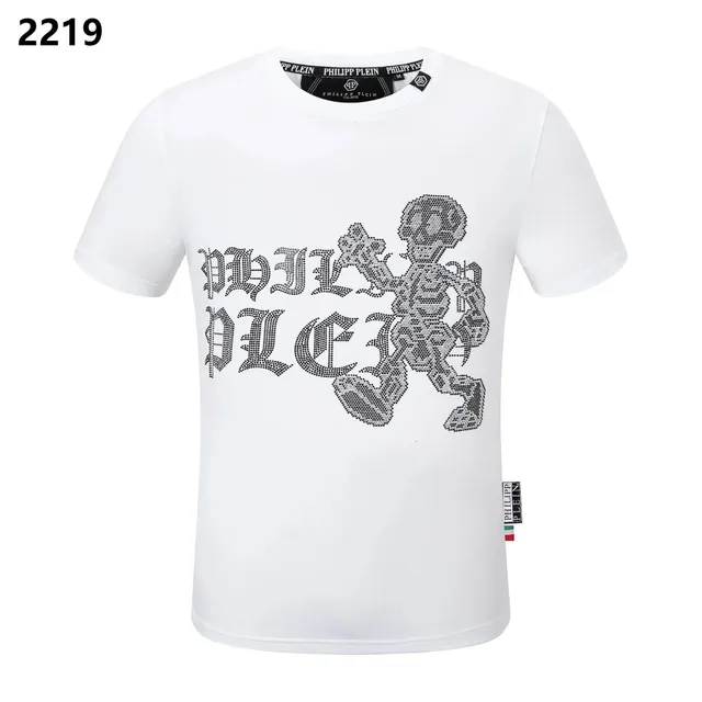 Philipp Plein Crystal Skull Tee Crystal-Embellished