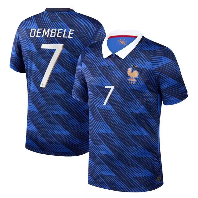France National Team France Home Jersey Dembele #7