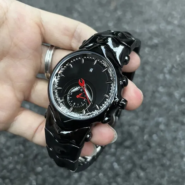 Richard Mille RM 011 Black Ceramic with Red Accents
