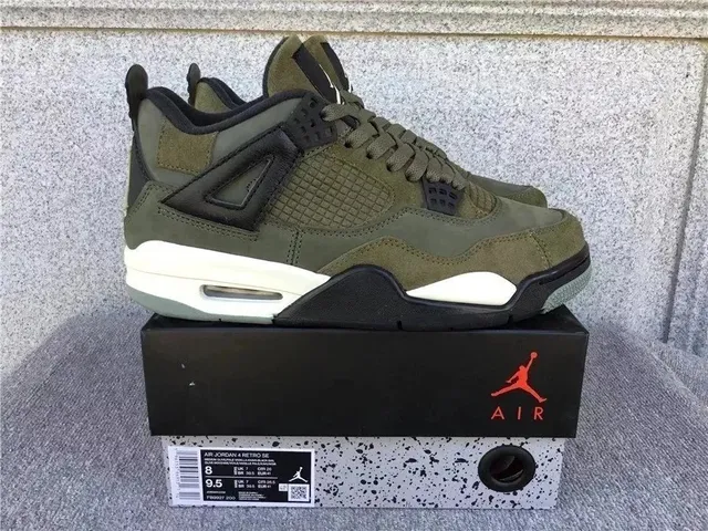 Air Jordan 4 Retro Military Green