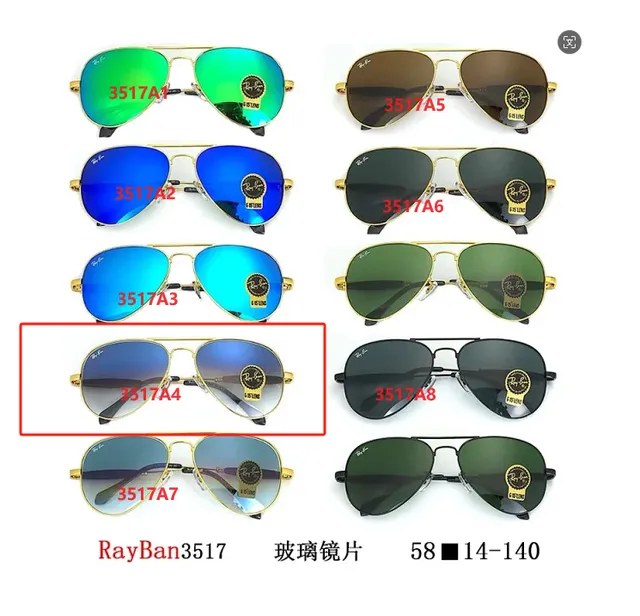 Ray-Ban Aviator Gradient Blue Grey